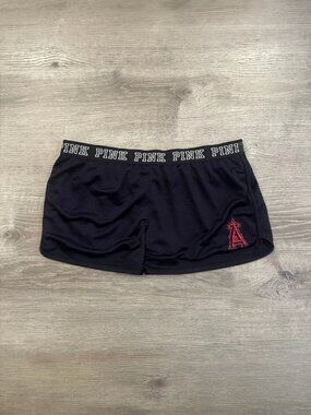 Victoria's Secret PINK MLB Mesh Shorts (Los Angeles Angels of Anaheim)